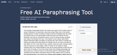 ahref paraphrasing tool|Ahrefs .